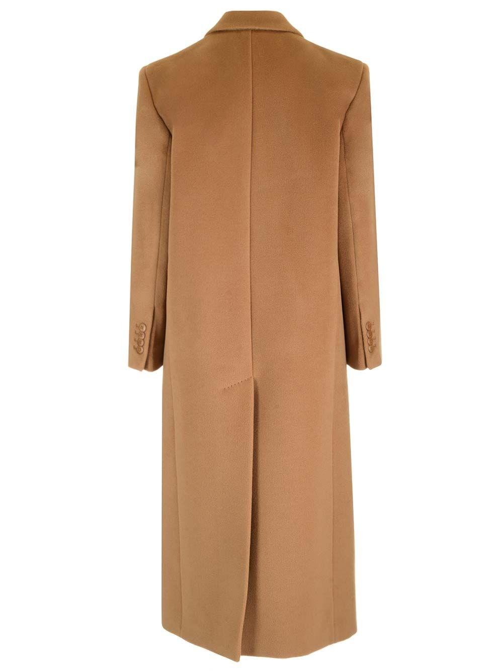 Al Duca D'Aosta Studio Max Mara Cappotto lungo doppiopetto in pura lana Consegna Veloce