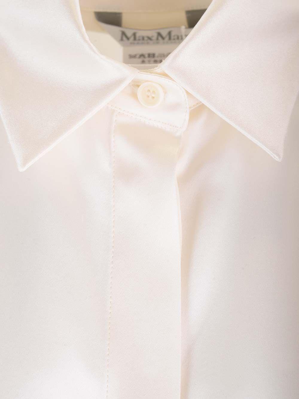 Al Duca D'Aosta Max Mara Camicia in raso di seta Presa