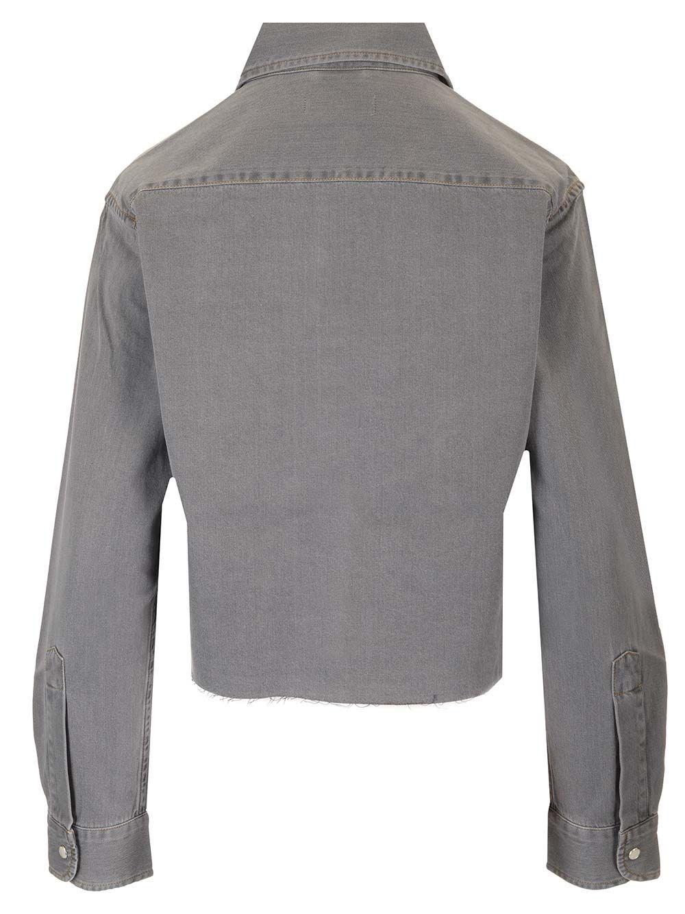 Al Duca D'Aosta Miu Miu Camicia in chambray Offerta