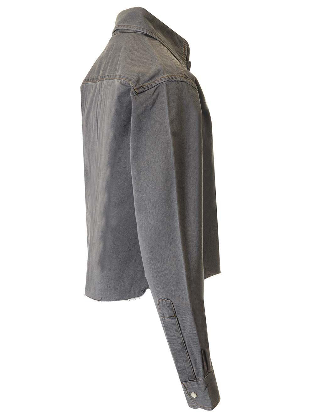 Al Duca D'Aosta Miu Miu Camicia in chambray Offerta