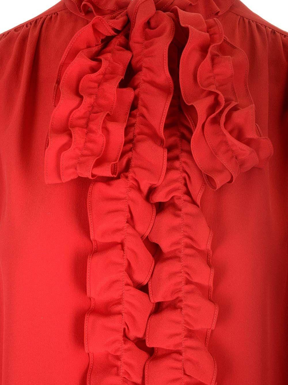 Al Duca D'Aosta Valentino Garavani Camicia in crepe de chine Economico