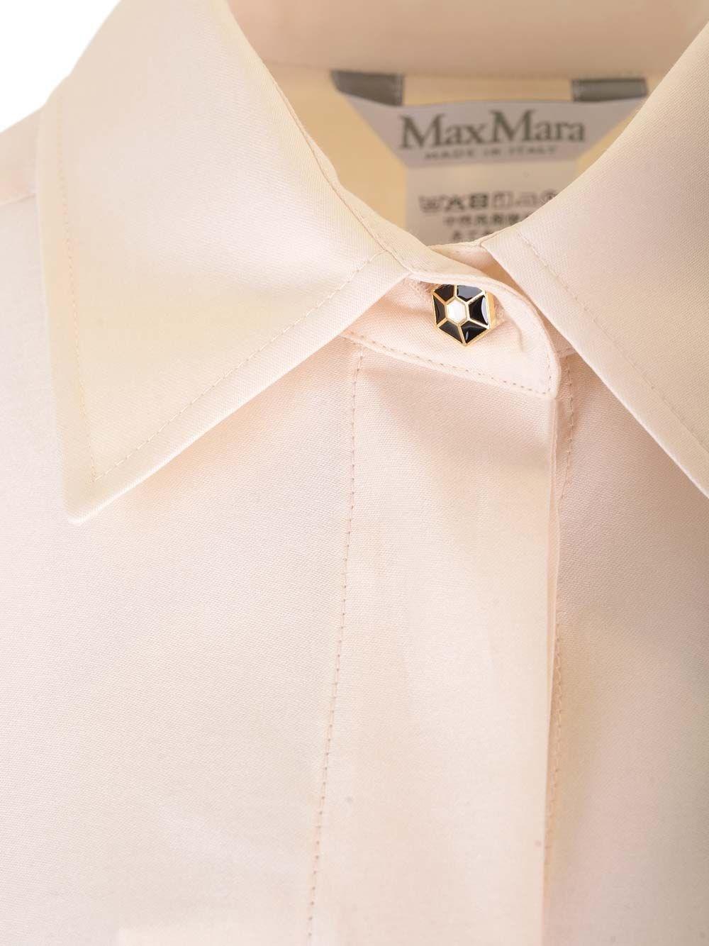 Al Duca D'Aosta Max Mara Camicia in raso di cotone Outlet