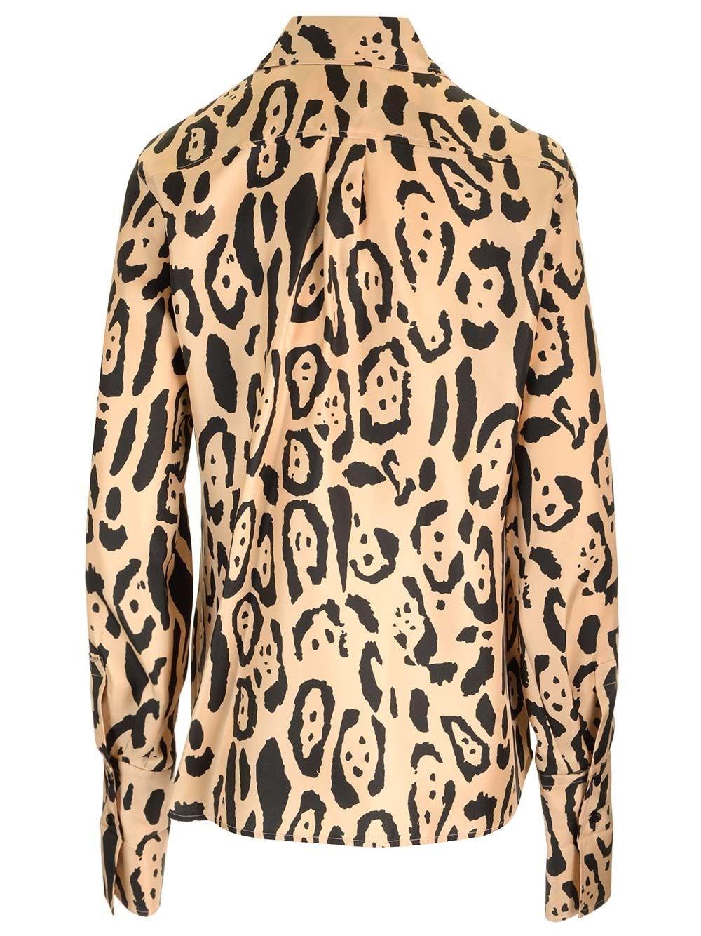 Al Duca D'Aosta Sportmax Camicia animalier "Armony" In Vendita