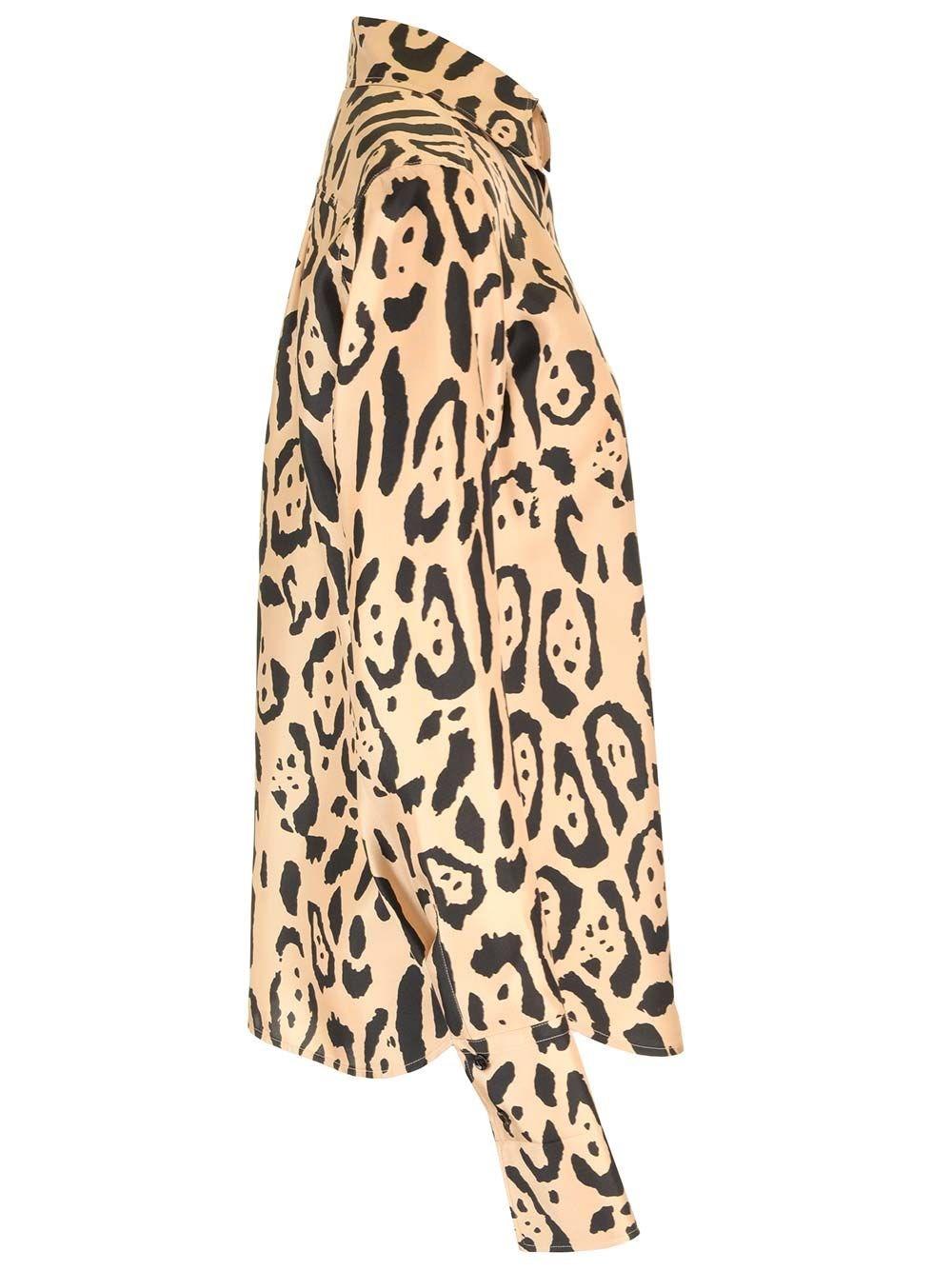 Al Duca D'Aosta Sportmax Camicia animalier "Armony" In Vendita