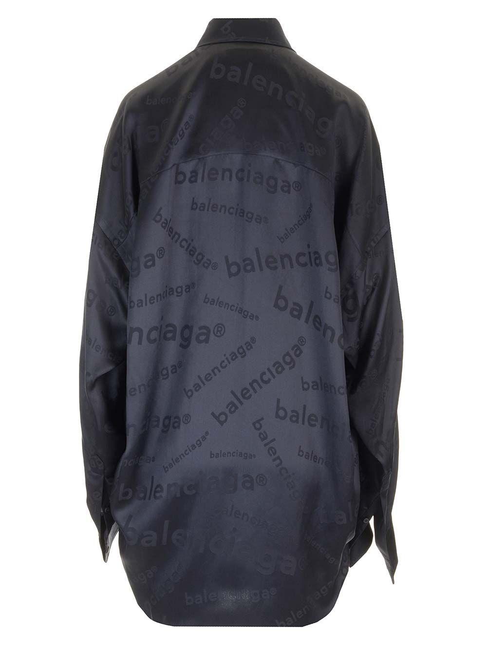 Al Duca D'Aosta Balenciaga Camicia cocoon seta 50% di sconto per tempo limitato