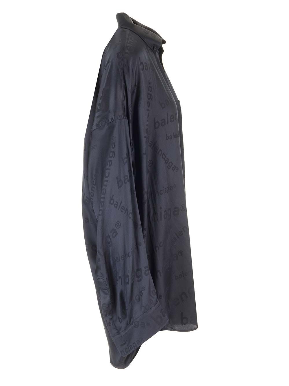 Al Duca D'Aosta Balenciaga Camicia cocoon seta 50% di sconto per tempo limitato