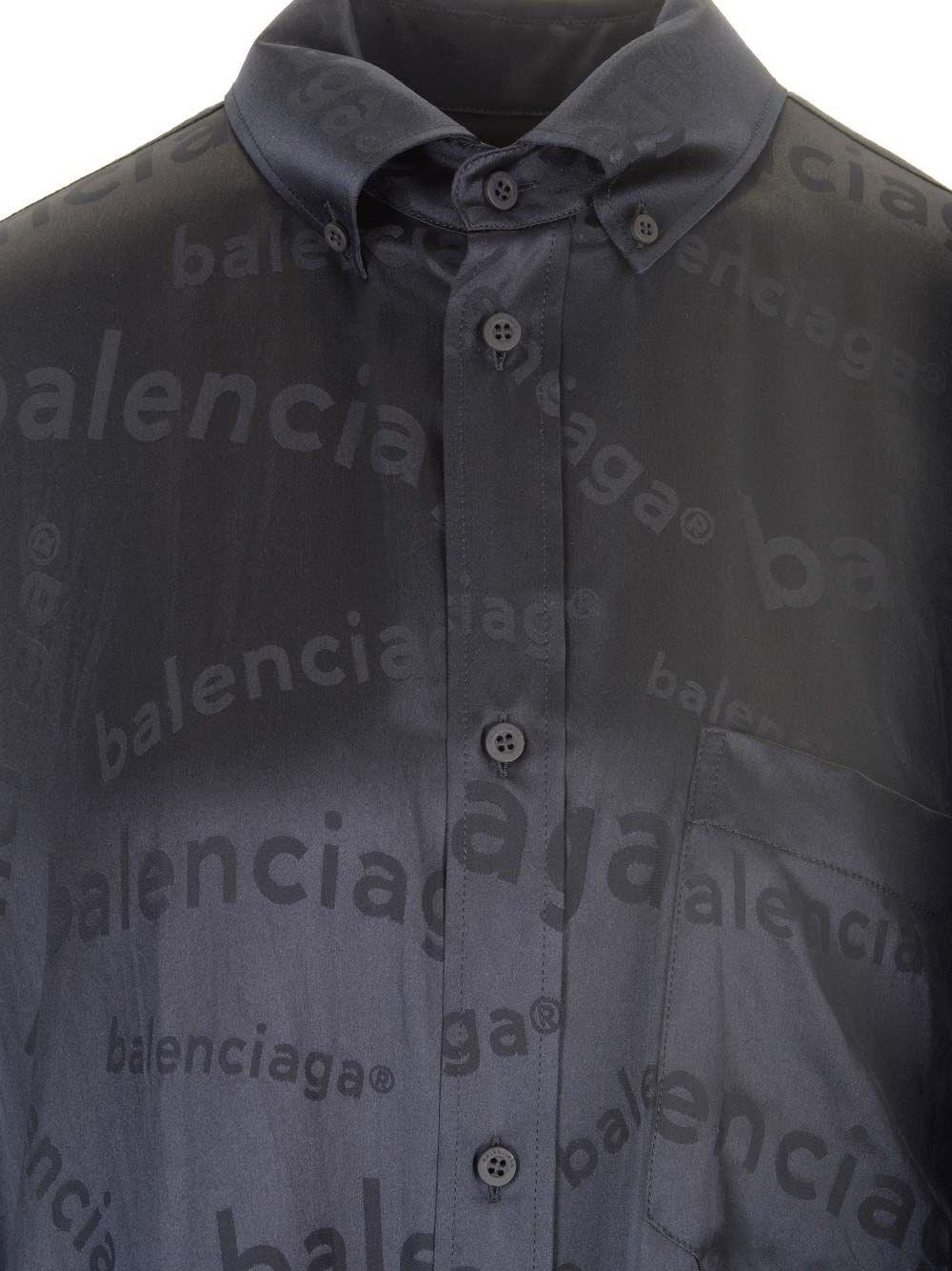 Al Duca D'Aosta Balenciaga Camicia cocoon seta 50% di sconto per tempo limitato