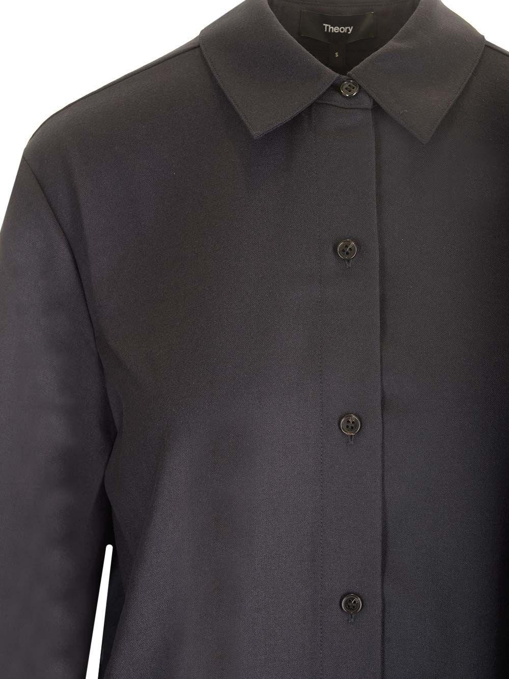 Al Duca D'Aosta Theory Camicia in lana Nuova
