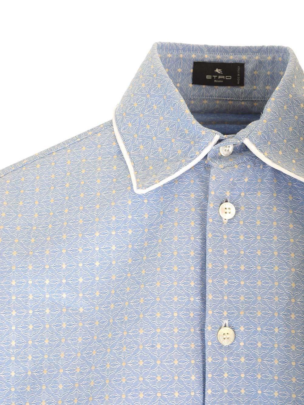 Al Duca D'Aosta Etro Camicia in cotone ricamato Moda
