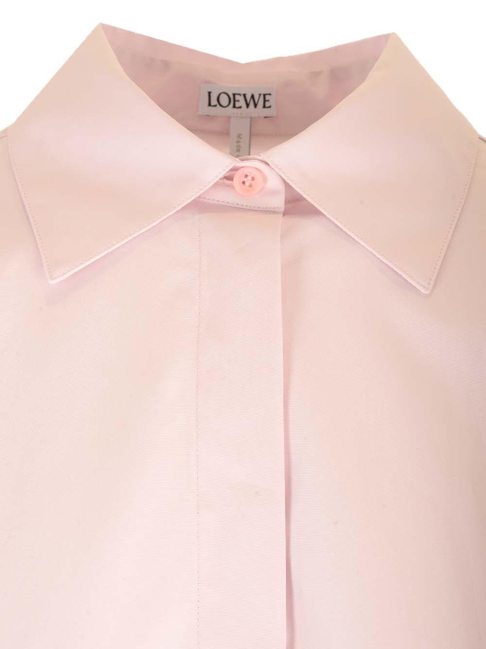 Al Duca D'Aosta Loewe Camicia con risvolti in cotone Vendita