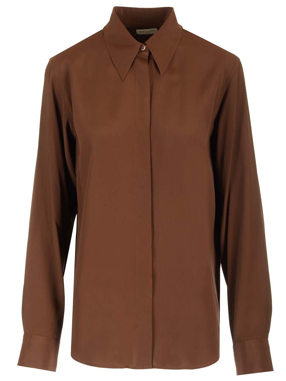 Al Duca D'Aosta Dries Van Noten Camicia in crepe di seta