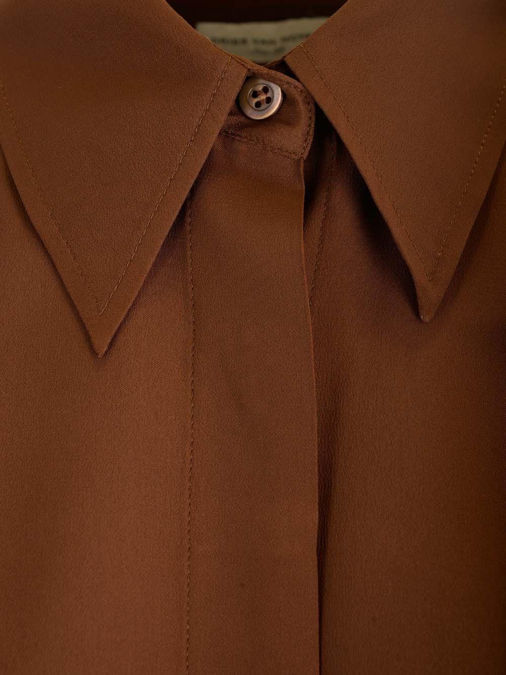Al Duca D'Aosta Dries Van Noten Camicia in crepe di seta Pezzi Unici