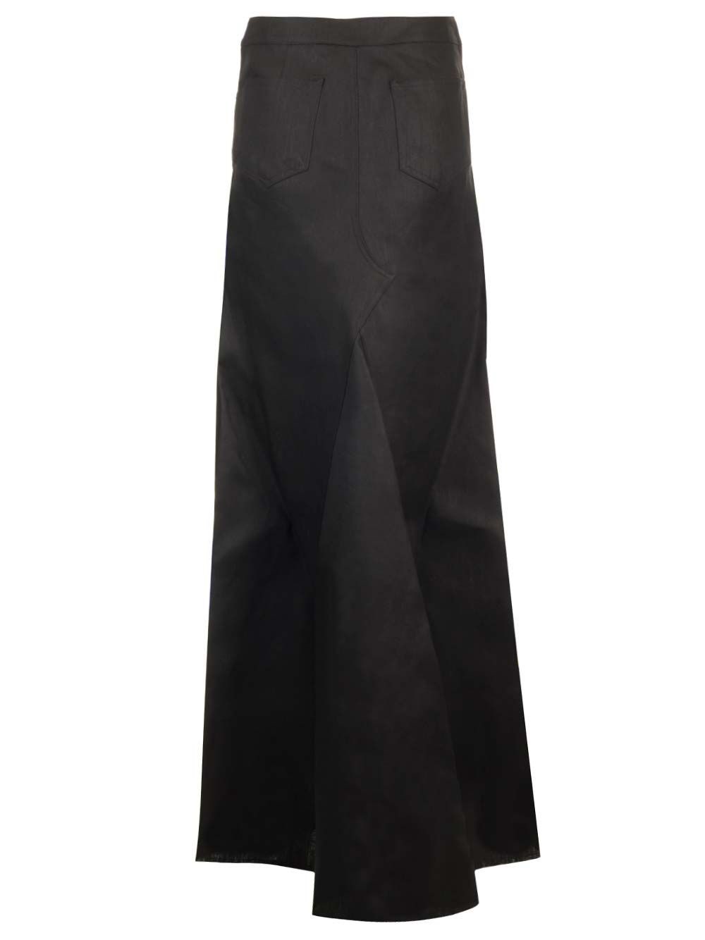 Al Duca D'Aosta Rick Owens Gonna lunga in twill Prezzo Ridotto