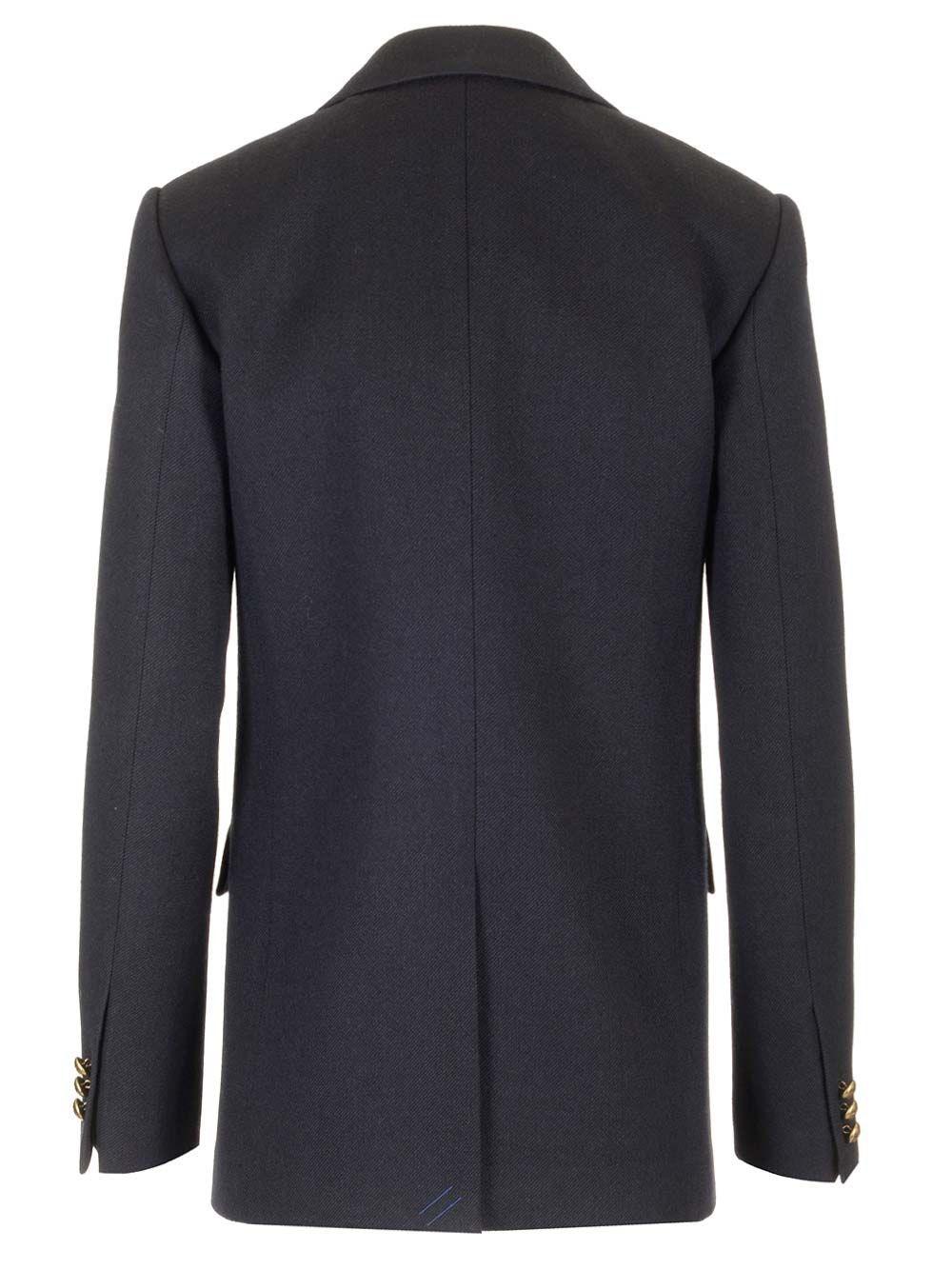 Al Duca D'Aosta Burberry Blazer doppiopetto blu navy Economico