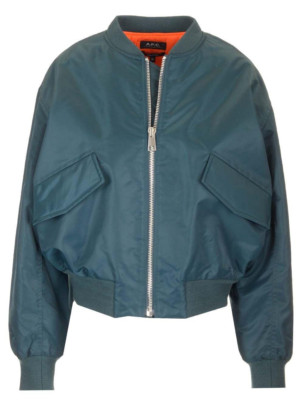 Al Duca D'Aosta A.p.c. Bomber blu "Ella"