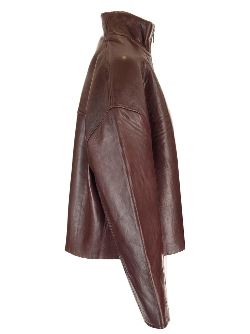Al Duca D'Aosta Remain Bonded Leather Jacket Offerte