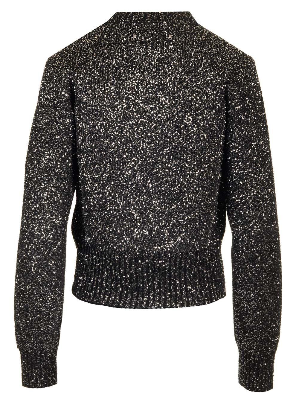 Al Duca D'Aosta Golden Goose Maglione lana con paillettes Soddisfazione Garantita