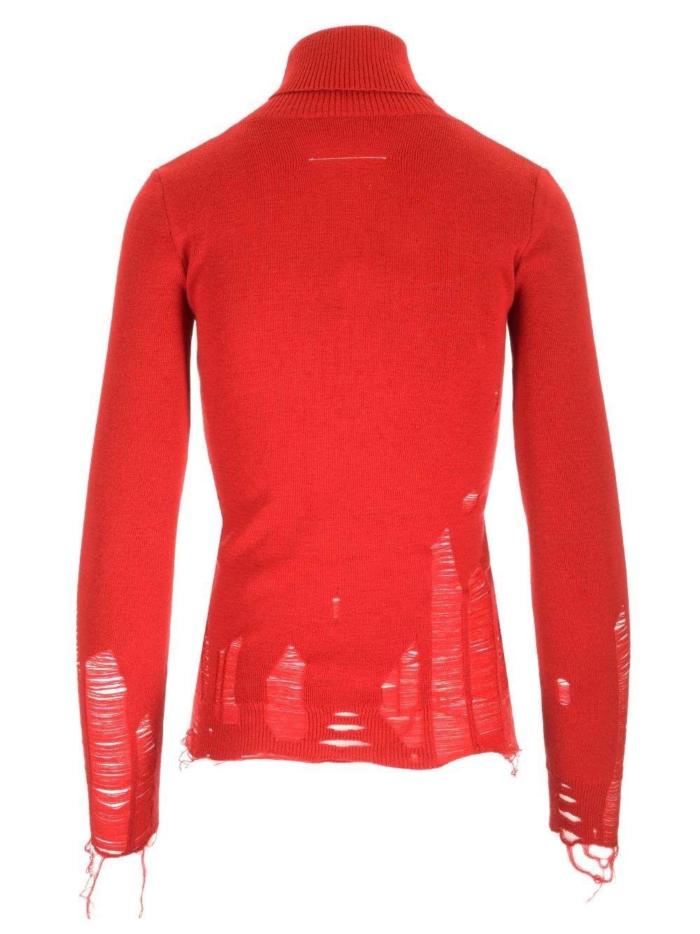 Al Duca D'Aosta Mm6 Maison Margiela Dolcevita distressed Prezzo Ridotto
