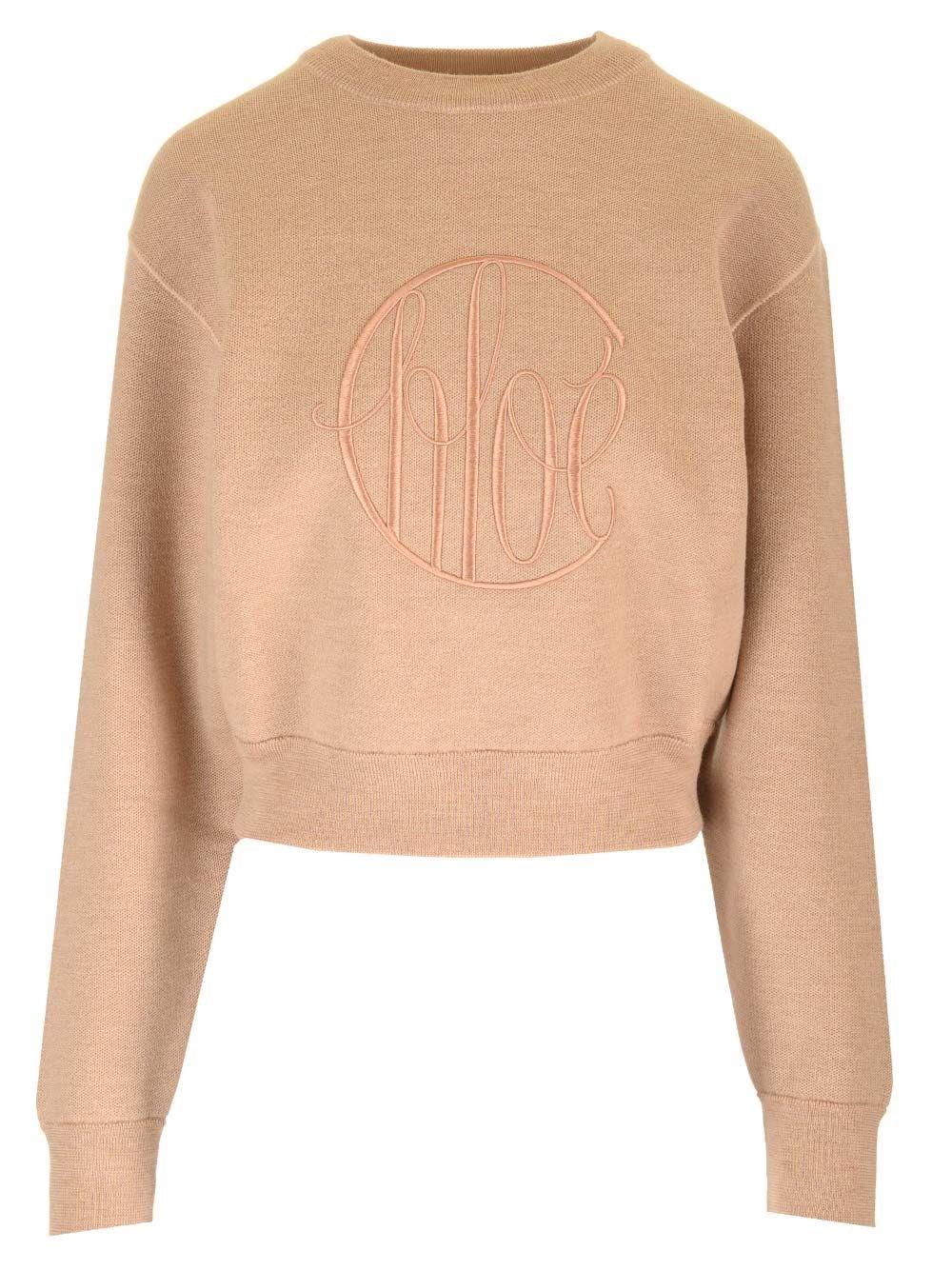 Al Duca D'Aosta Chloe' Pullover con logo in maglia di lana