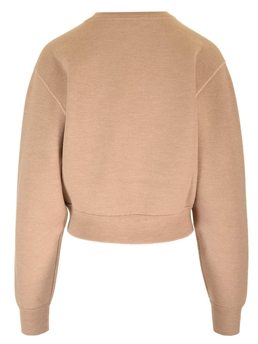 Al Duca D'Aosta Chloe' Pullover con logo in maglia di lana Presa
