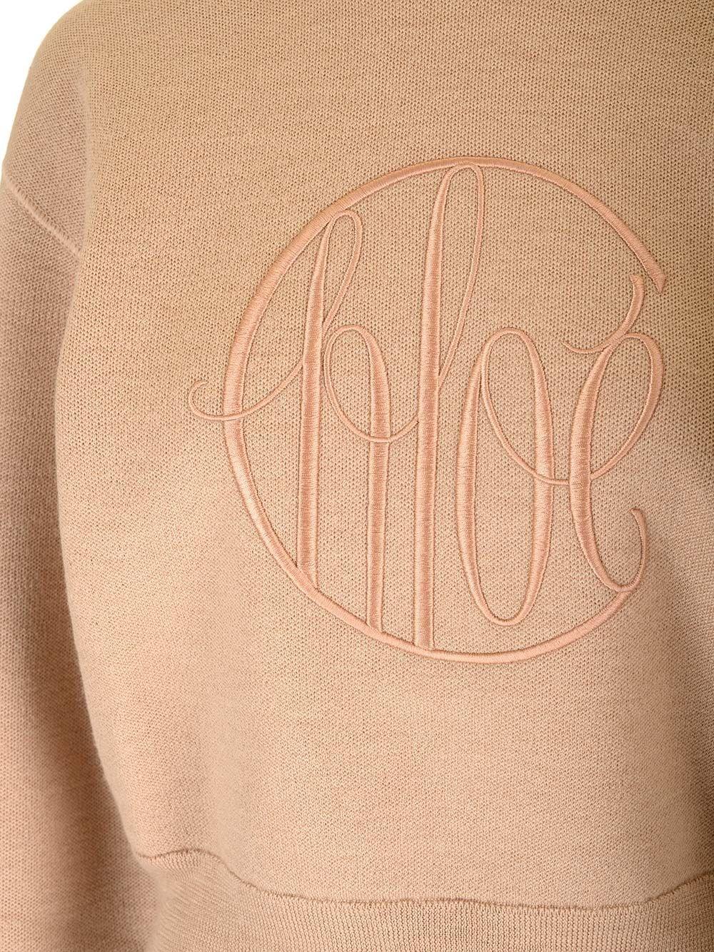 Al Duca D'Aosta Chloe' Pullover con logo in maglia di lana Presa