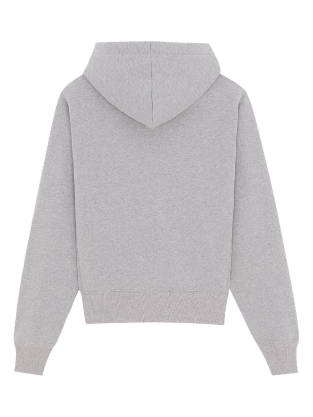 Al Duca D'Aosta Saint Laurent Felpa grigia con cappuccio Online