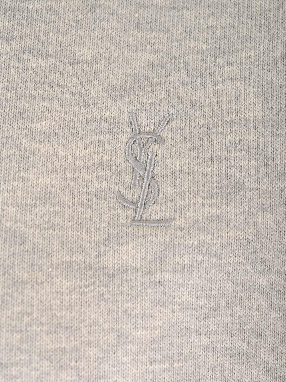 Al Duca D'Aosta Saint Laurent Felpa grigia con cappuccio Online