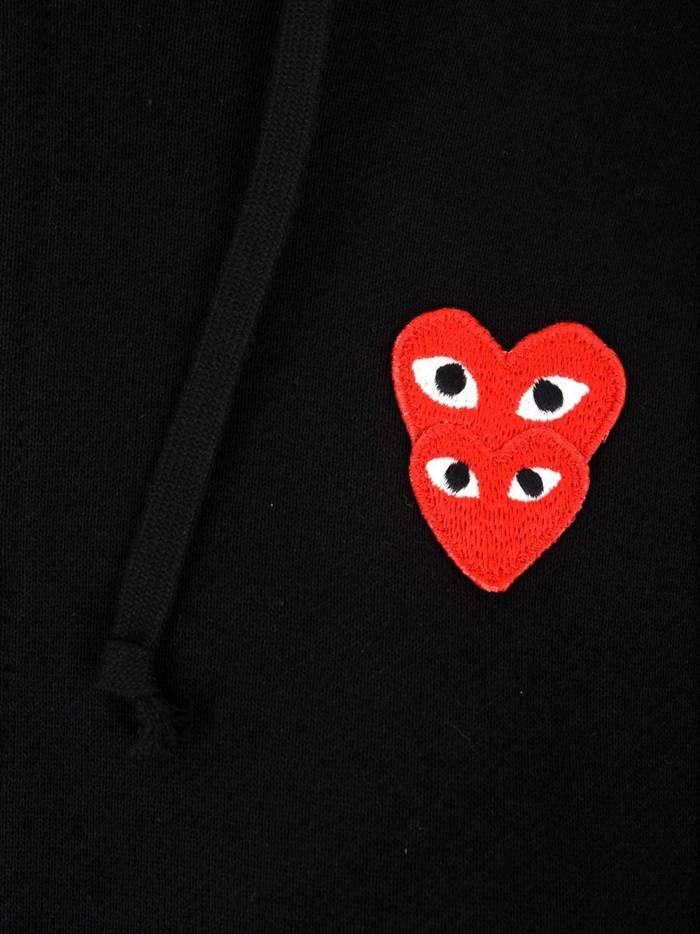 Al Duca D'Aosta Comme Des Garcons Play Felpa full zip In Vendita