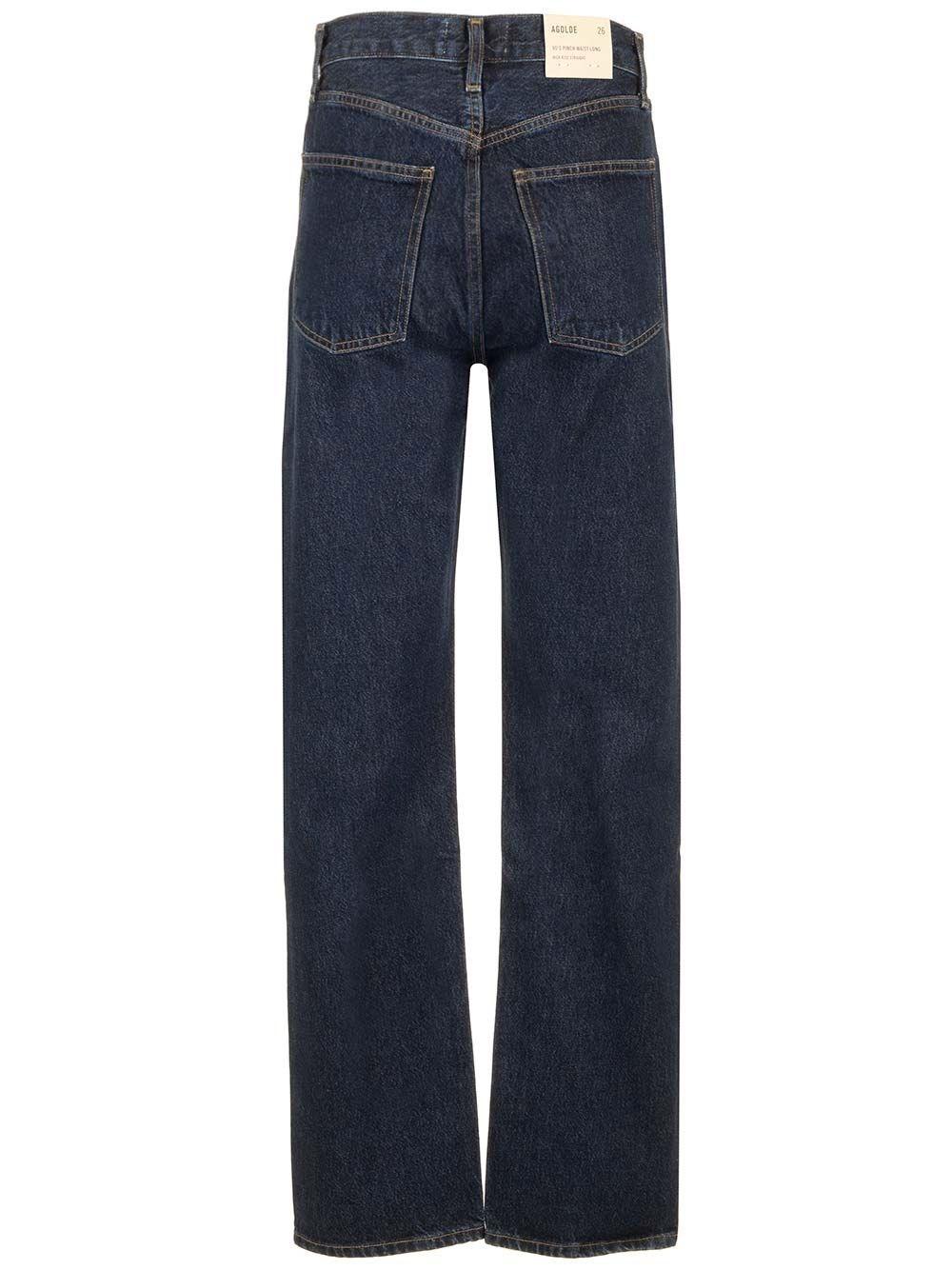 Al Duca D'Aosta Agolde Jeans "90's Pinch Waist" blu Negozio