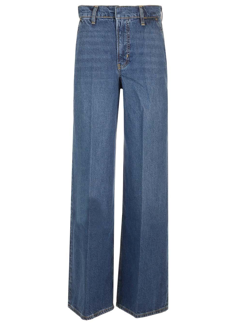 Al Duca D'Aosta Frame Jeans gamba larga