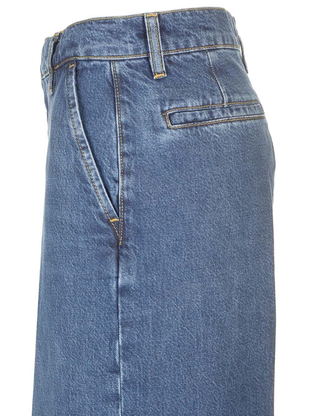 Al Duca D'Aosta Frame Jeans gamba larga Vendita