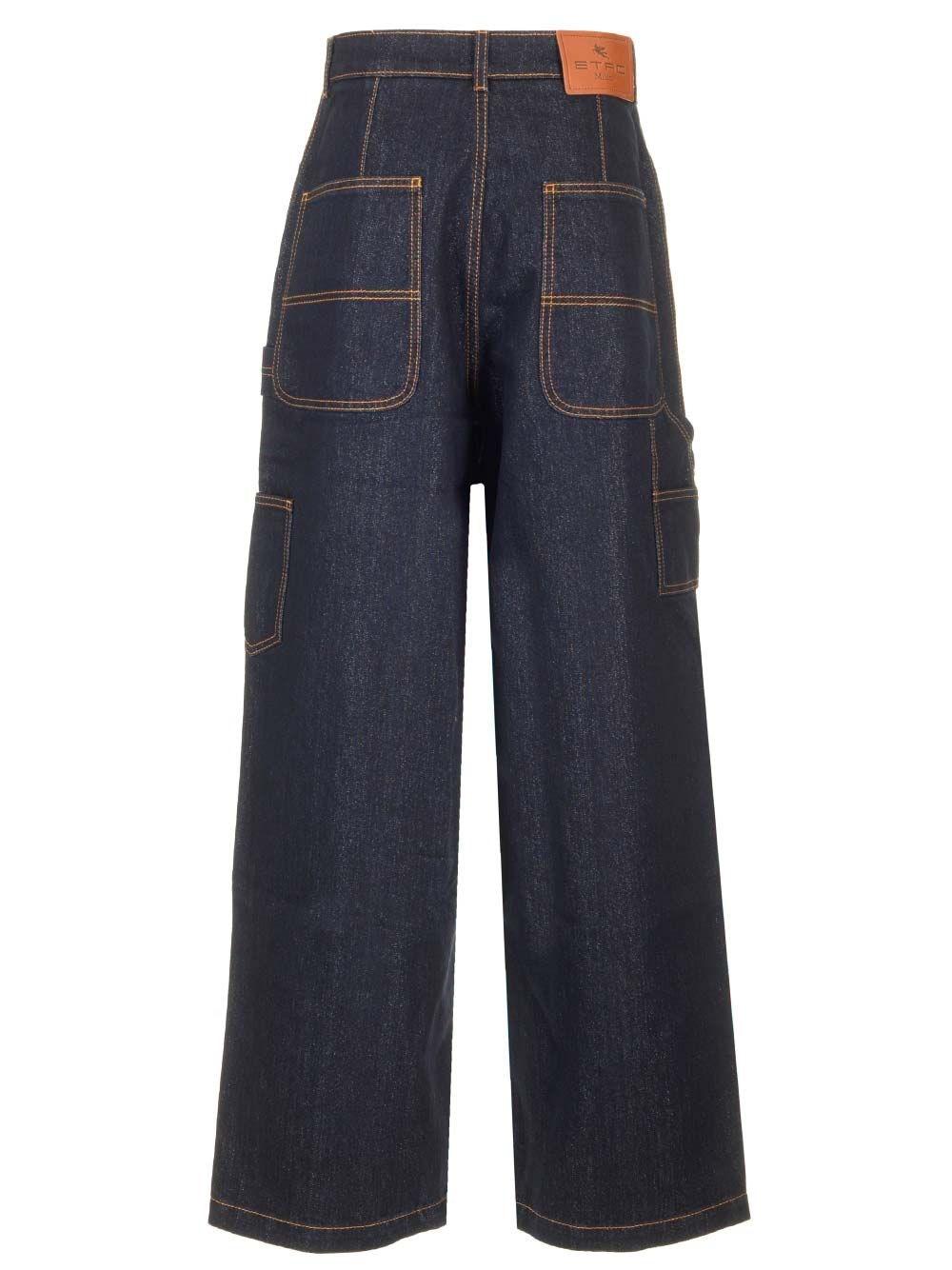 Al Duca D'Aosta Etro Jeans workwear blu Soddisfazione Garantita