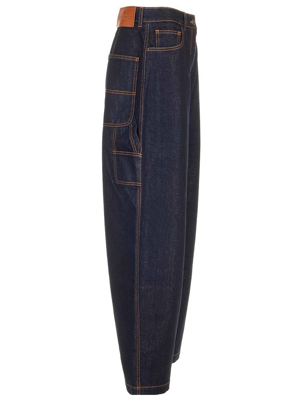 Al Duca D'Aosta Etro Jeans workwear blu Soddisfazione Garantita