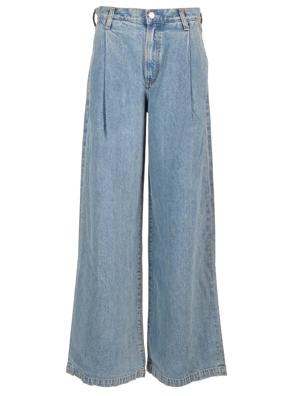 Al Duca D'Aosta Agolde Jeans "Ellis" con pinces
