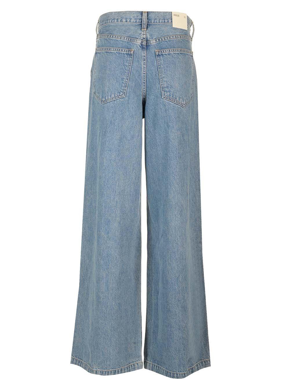 Al Duca D'Aosta Agolde Jeans "Ellis" con pinces Consegna Veloce