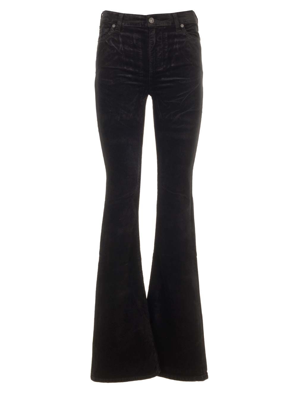Al Duca D'Aosta 7 For All Mankind Jeans in velluto a zampa