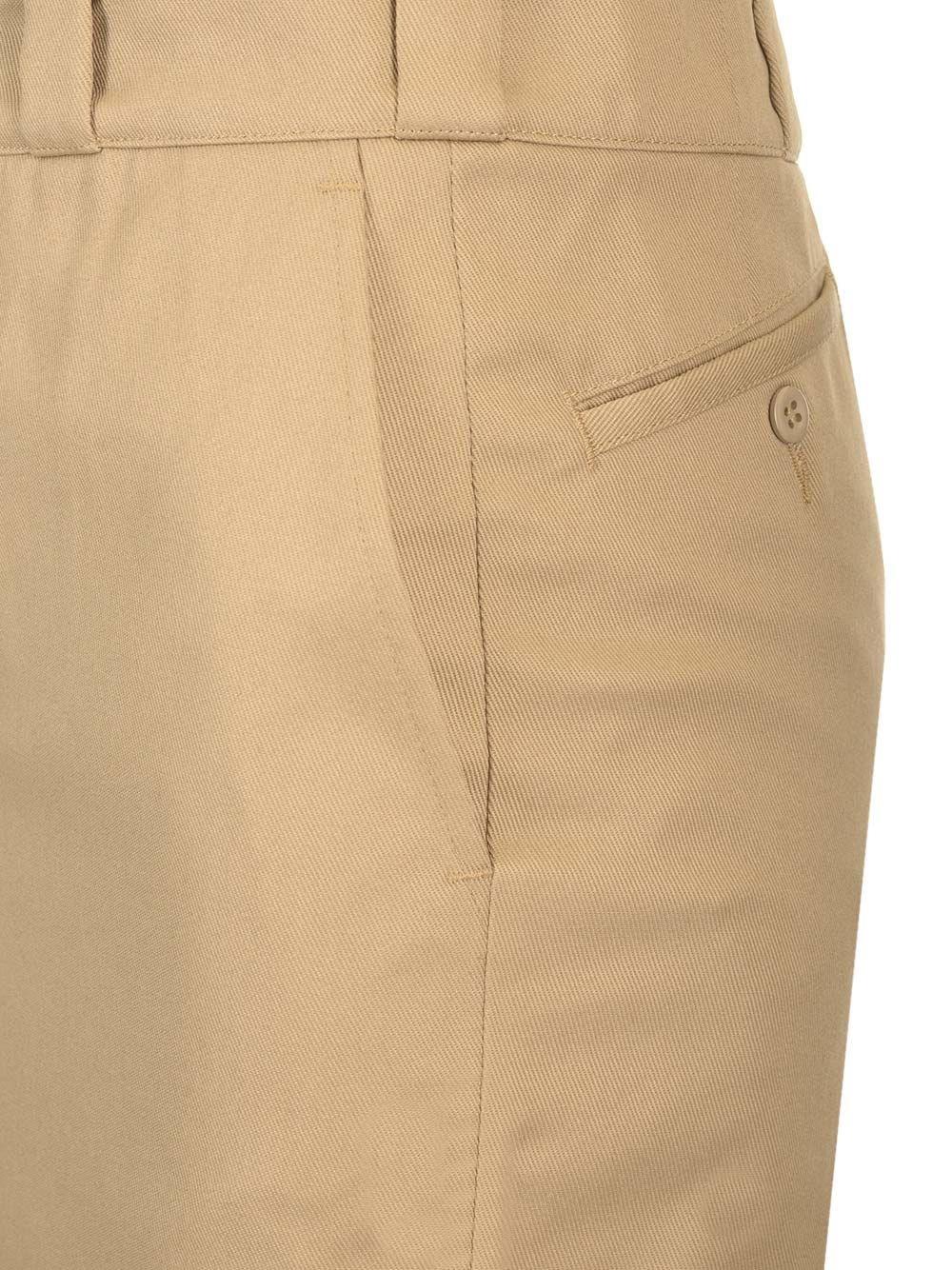 Al Duca D'Aosta Maison Margiela Gonna midi in gabardina Economico