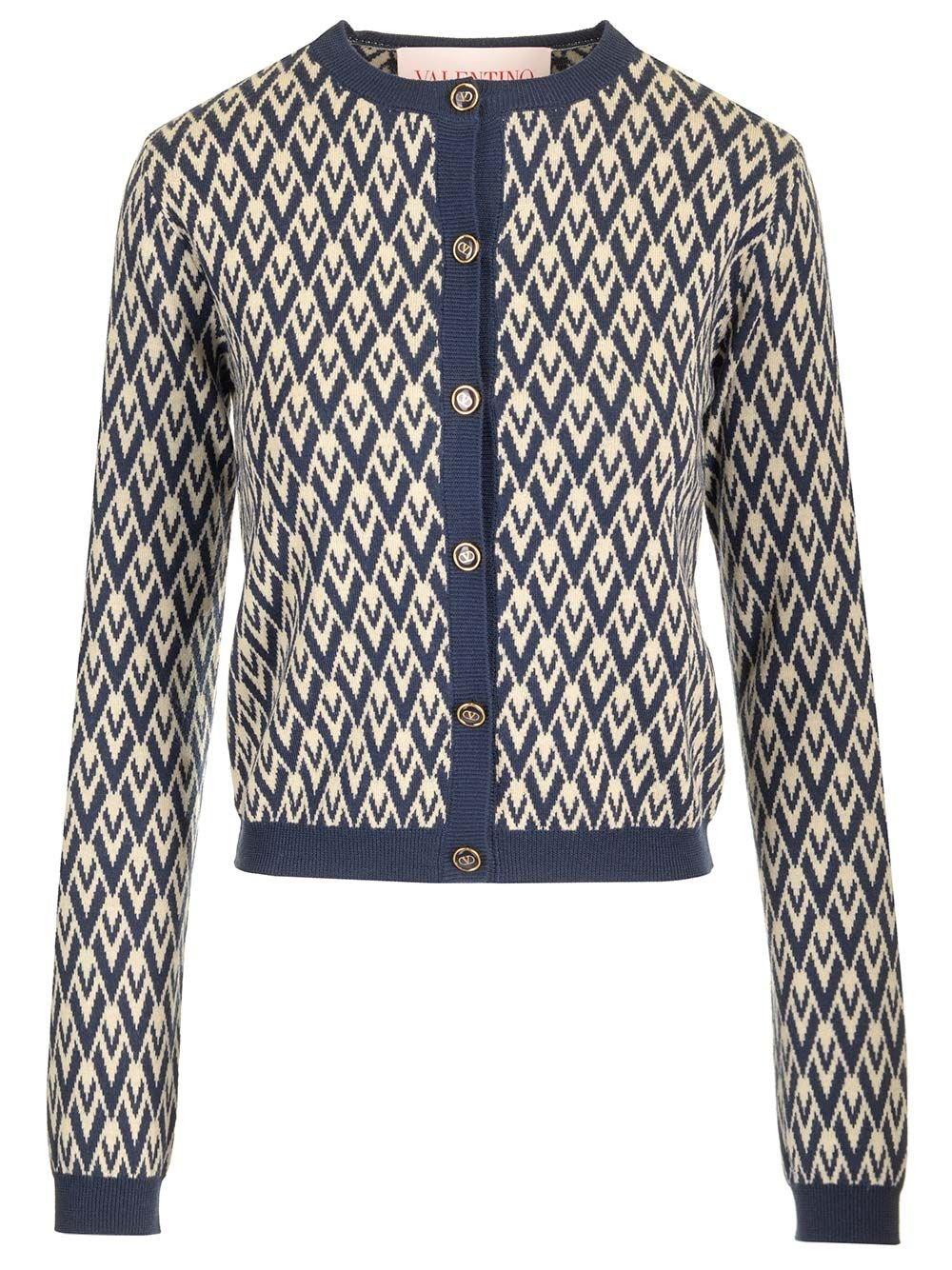 Al Duca D'Aosta Valentino Garavani Cardigan "Toute la Vie"
