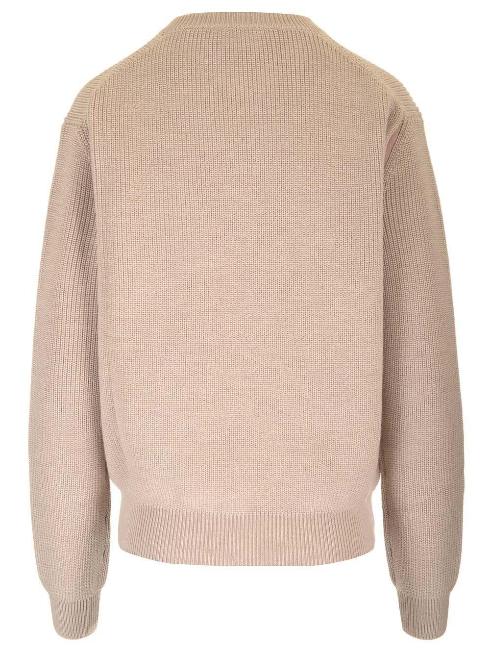 Al Duca D'Aosta Fendi Maglia a coste in lana Vendite Flash