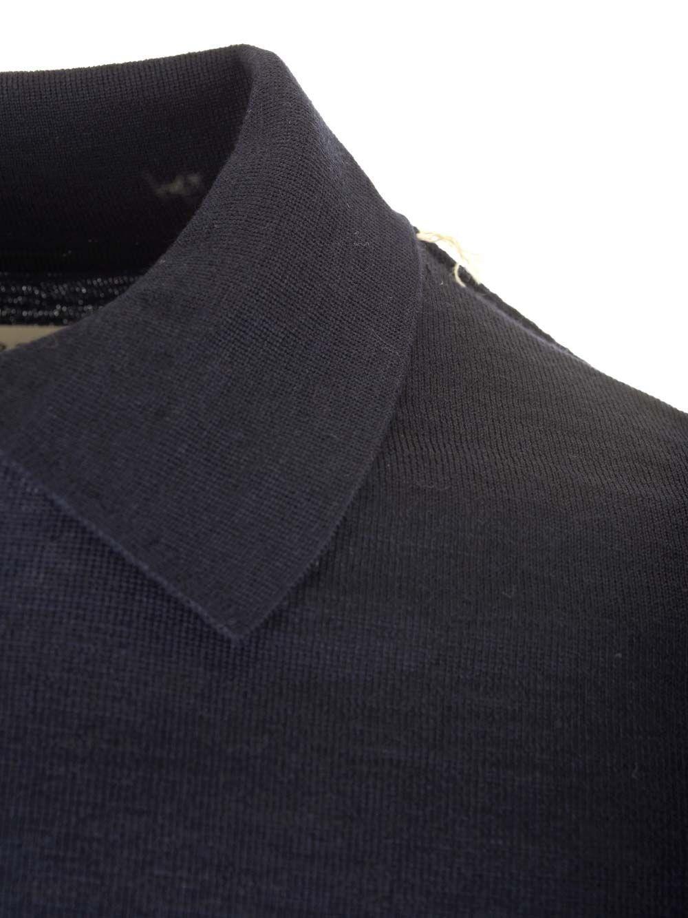 Al Duca D'Aosta Maison Margiela Polo in maglia di lana Italy