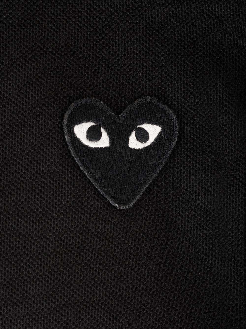 Al Duca D'Aosta Comme Des Garcons Play Polo black heart Italia