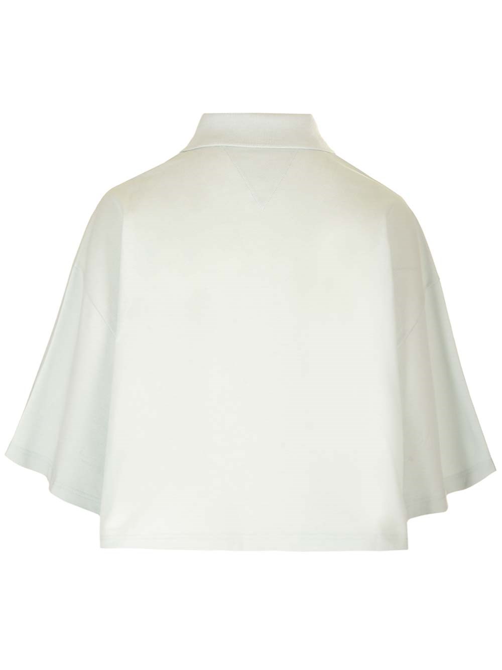 Al Duca D'Aosta Bottega Veneta Polo crop in piquet Promozione