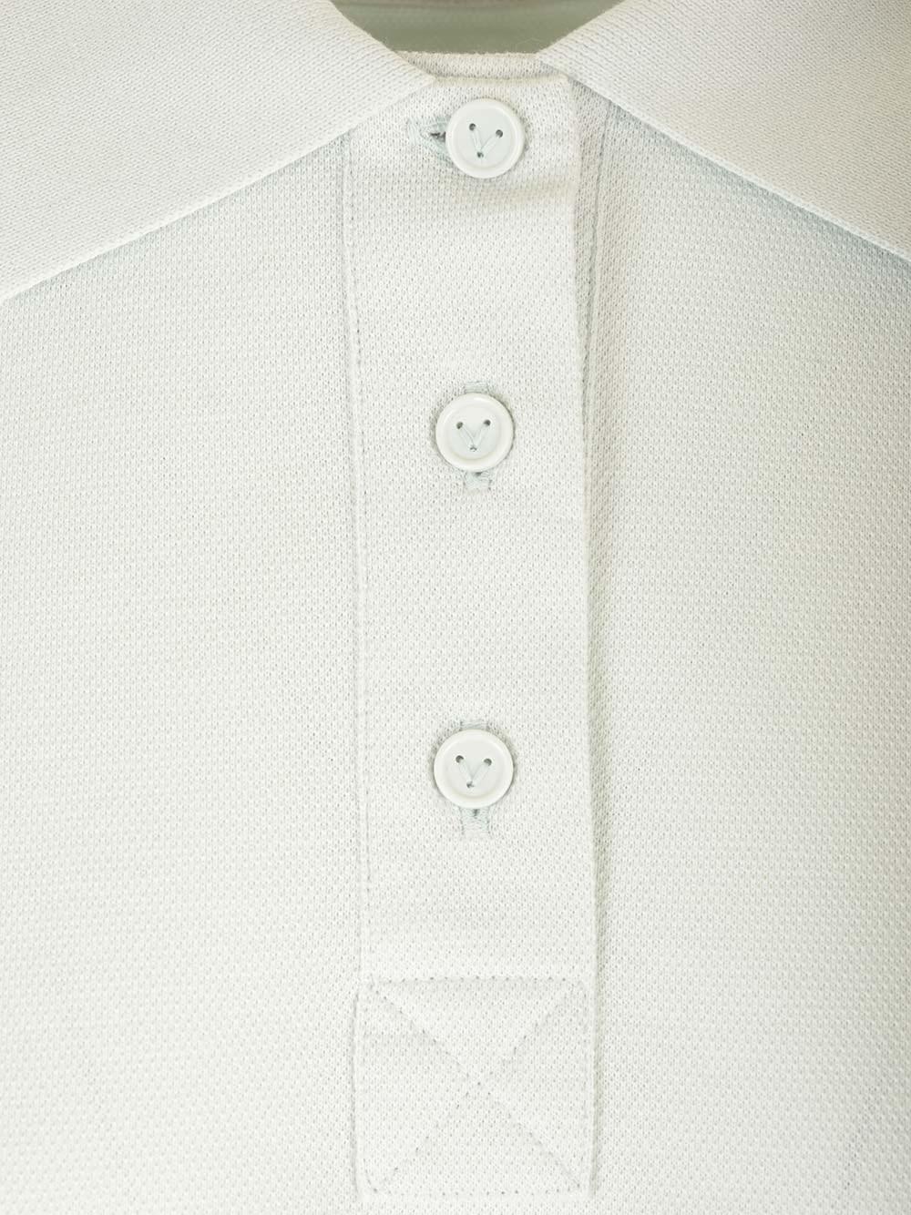Al Duca D'Aosta Bottega Veneta Polo crop in piquet Promozione