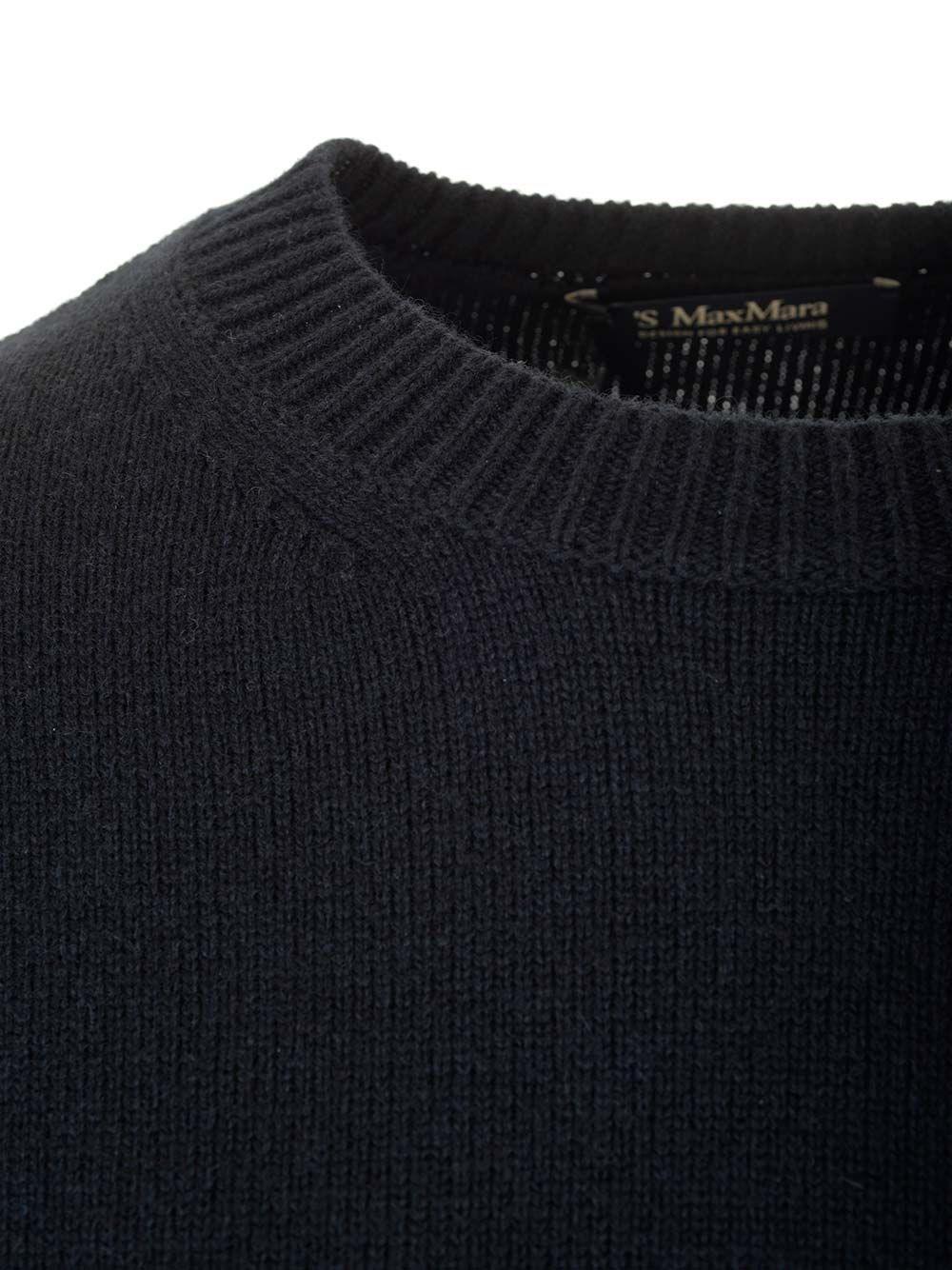Al Duca D'Aosta 's Max Mara Maglione "Fedora" con toppe Consegna Veloce