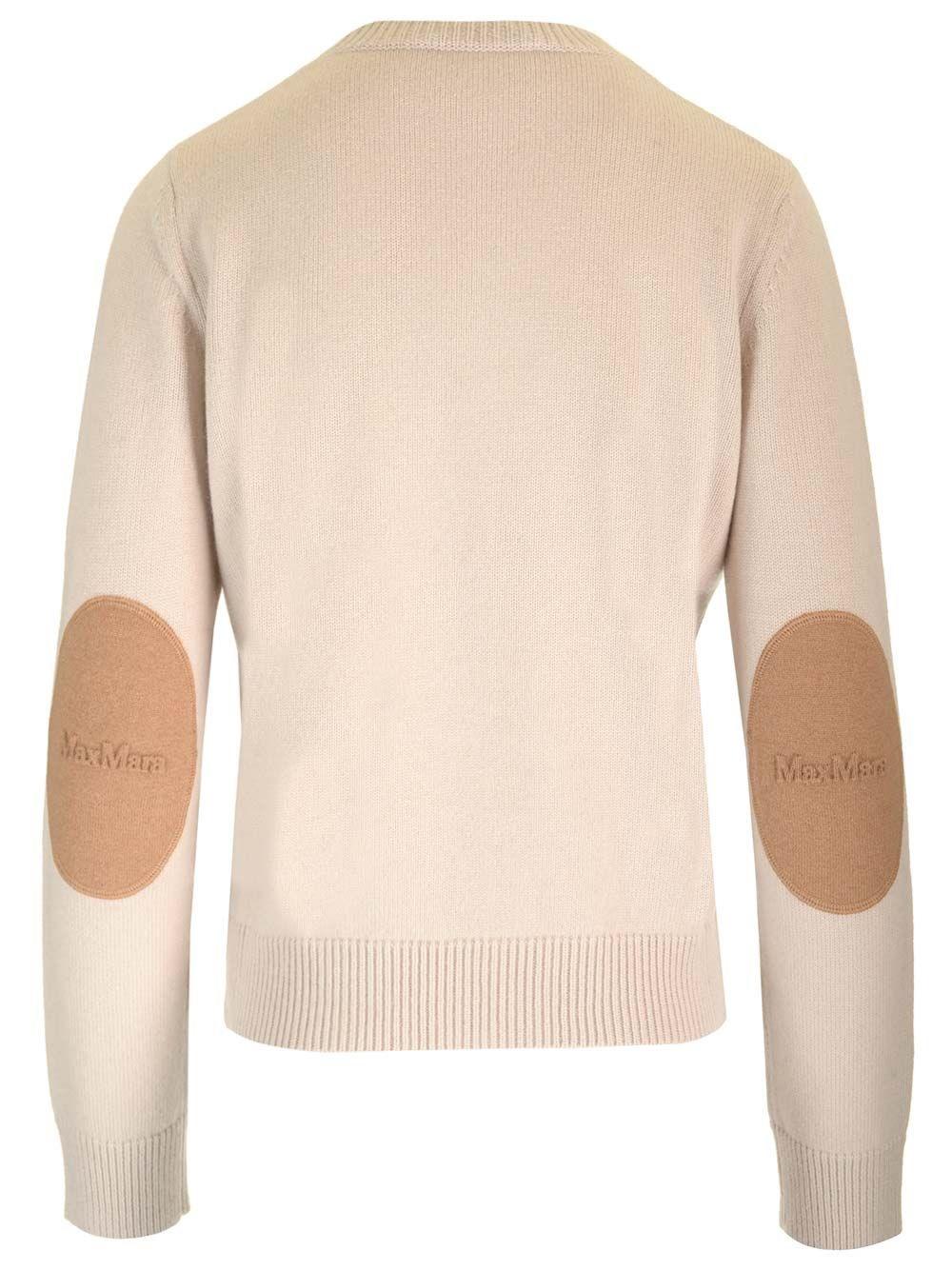 Al Duca D'Aosta 's Max Mara Maglione "Fedora" con toppe Shopping Online