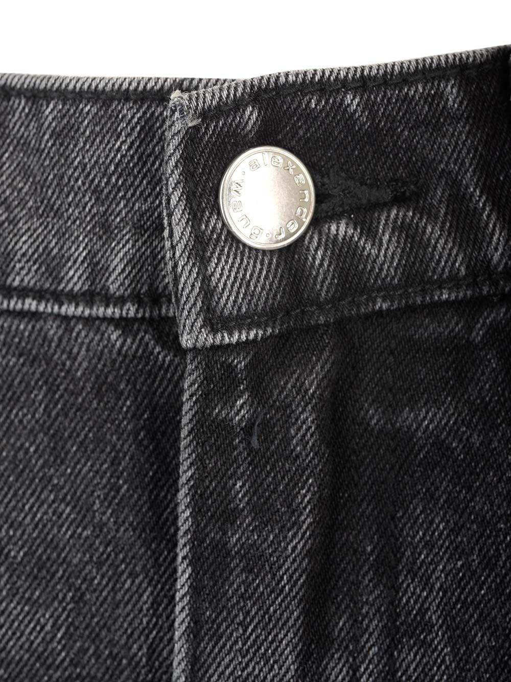 Al Duca D'Aosta Alexander Wang Jeans con patch logo 2025
