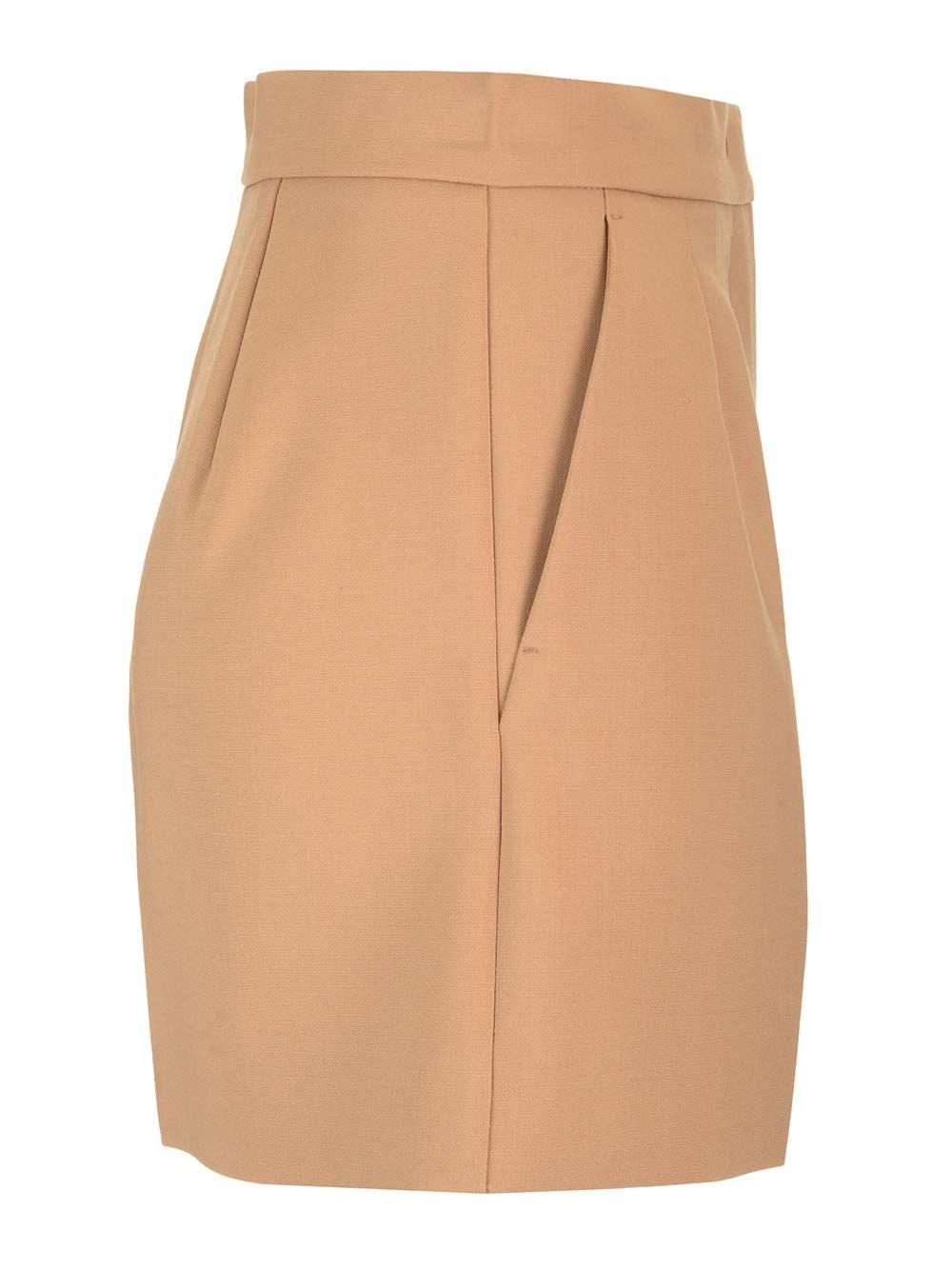 Al Duca D'Aosta Max Mara Short in tela di lana Acquista Ora