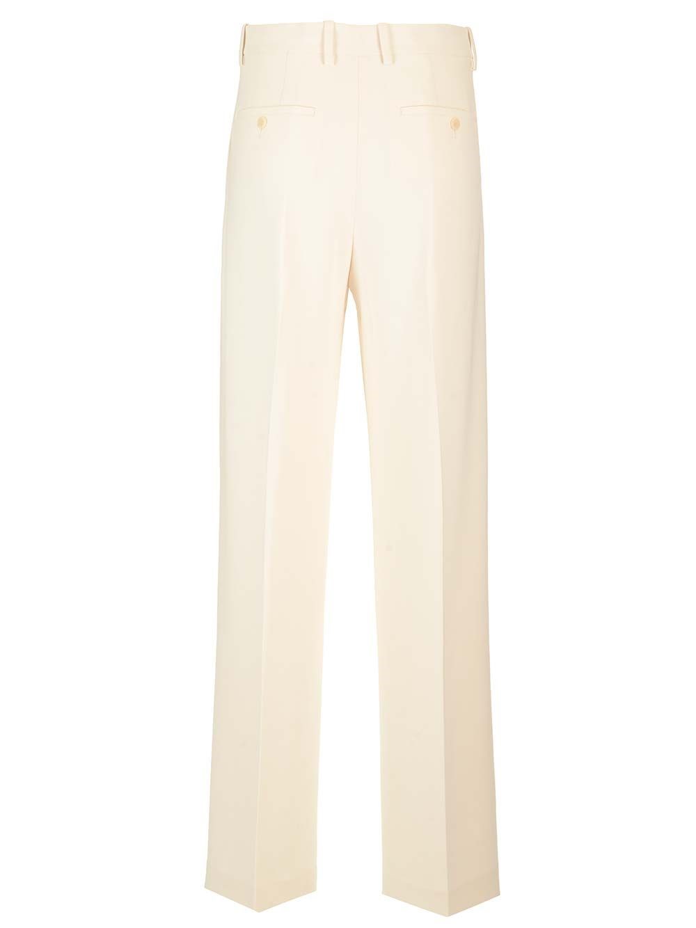 Al Duca D'Aosta Theory Pantaloni casual in crepe Consegna Veloce