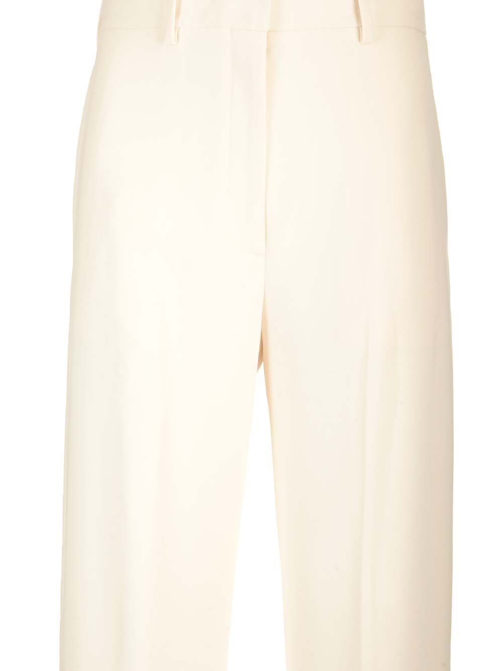 Al Duca D'Aosta Theory Pantaloni casual in crepe Consegna Veloce