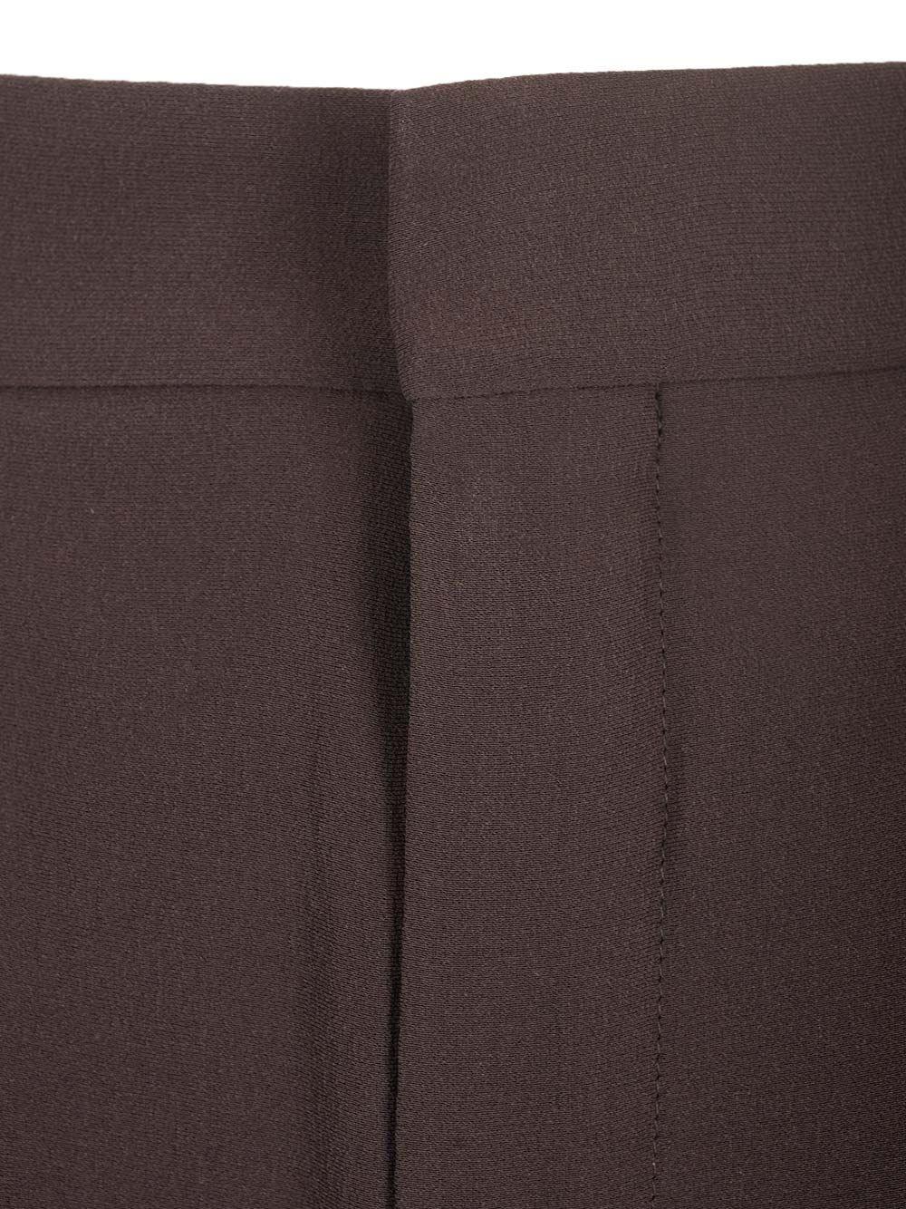 Al Duca D'Aosta Saint Laurent Pantaloni in crêpe di seta Online